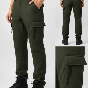 softshell pantolon haki