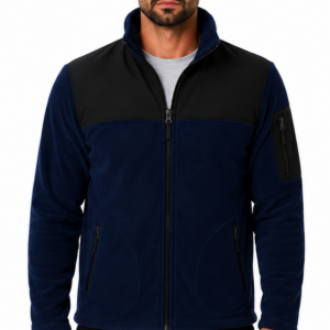 Lacivert Siyah Softshell Polar